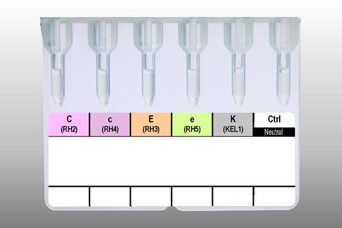 Matrix Rh Sub Grouping + Anti-K Test Card